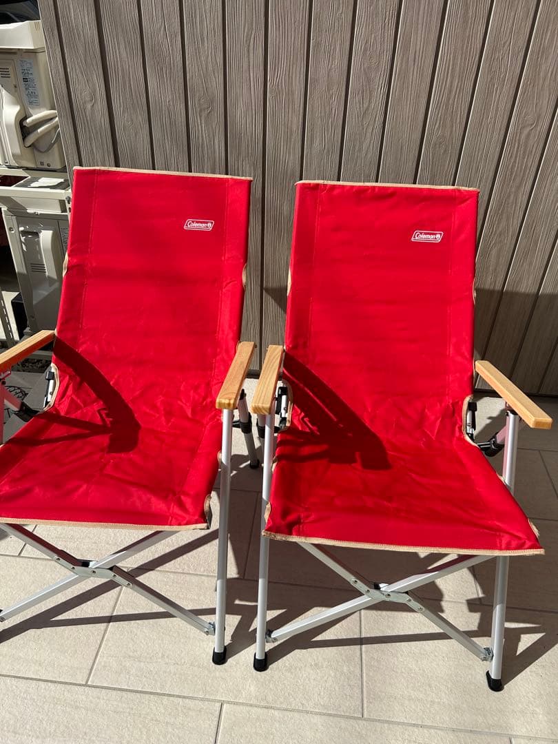 コールマン　レイチェア　オリーブ2脚セット