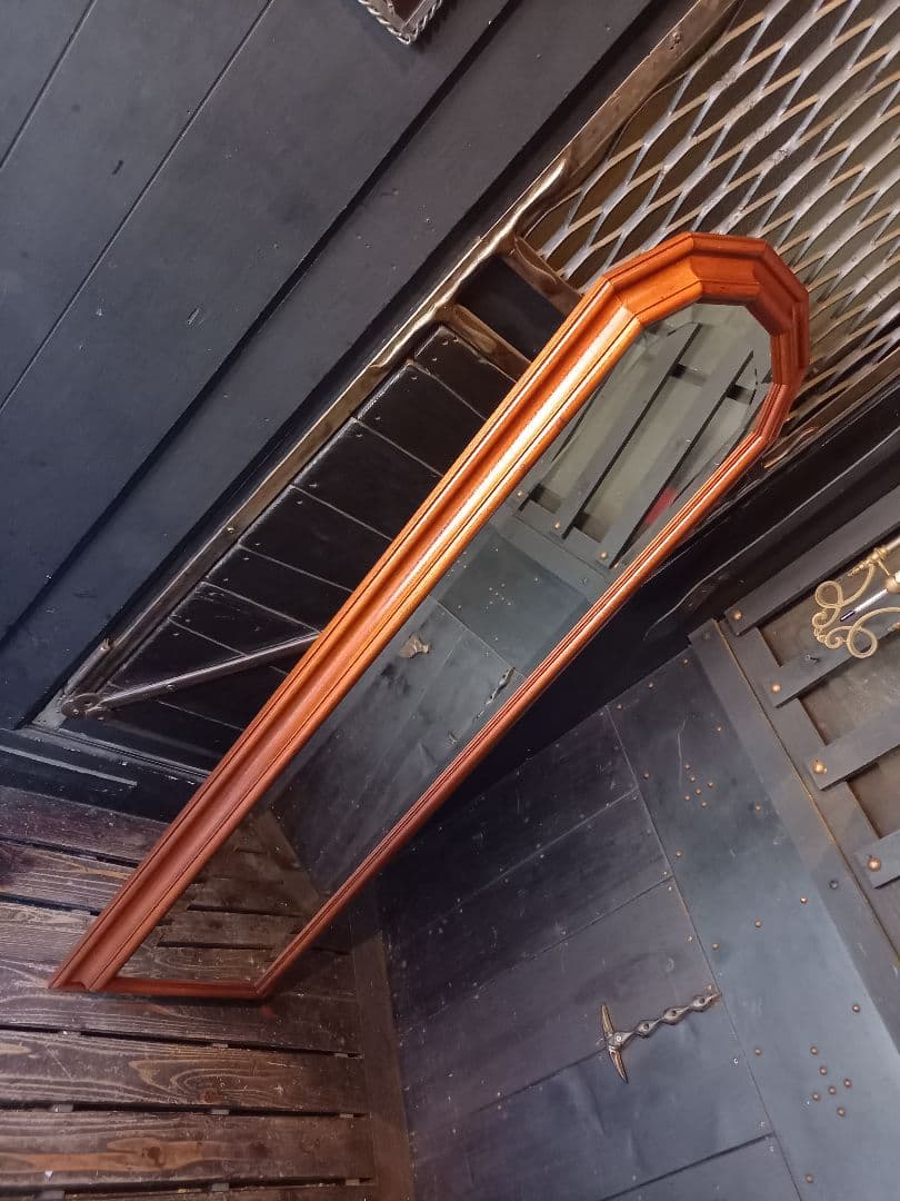 イタリア ヴィンテージ バロック デザイン アーチ ウッド ウォール