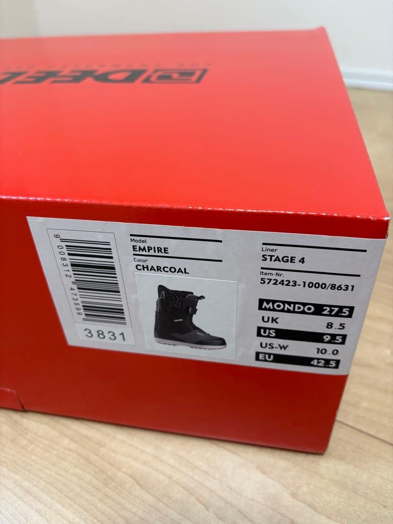 ディーラックス　エンパイヤ　27.5cm 24-25モデル　箱あり