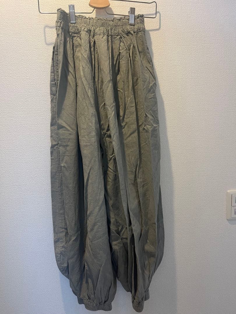 ヂェン先生のバルーンパンツ / ライトグレー　Mサイズ