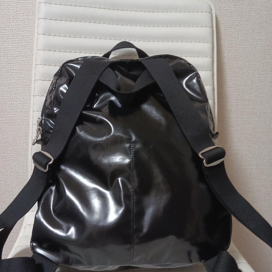 2644　ジャックゴム　リュック　ブラック　ポーチ付き　極美品