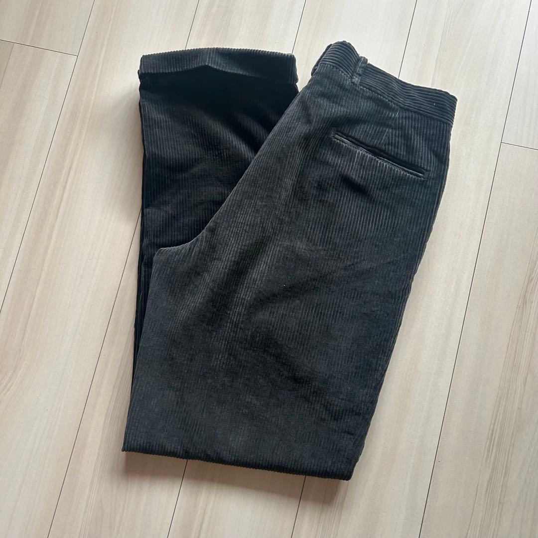 -90s ブルックスブラザーズ ブラックコーデュロイパンツ USA製 32×30