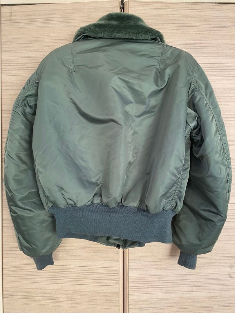 B-15D フライトジャケット 90s USA製 アルファ社　50s復刻