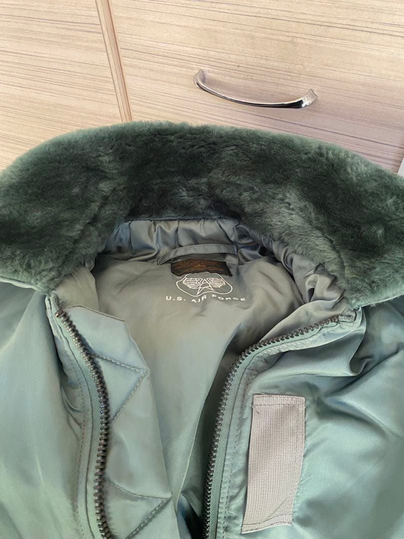 B-15D フライトジャケット 90s USA製 アルファ社　50s復刻