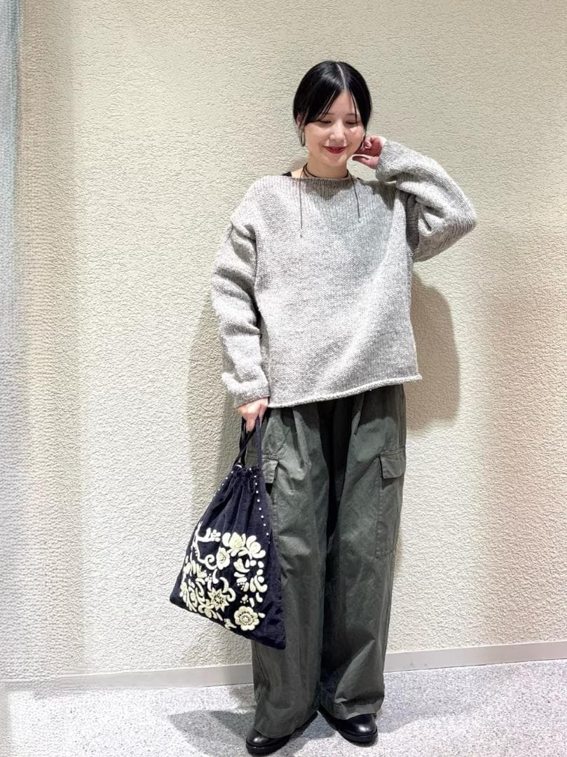 新品◆かぐれ◆ユーティリティーイージーパンツ《SMOKEKHAKI》