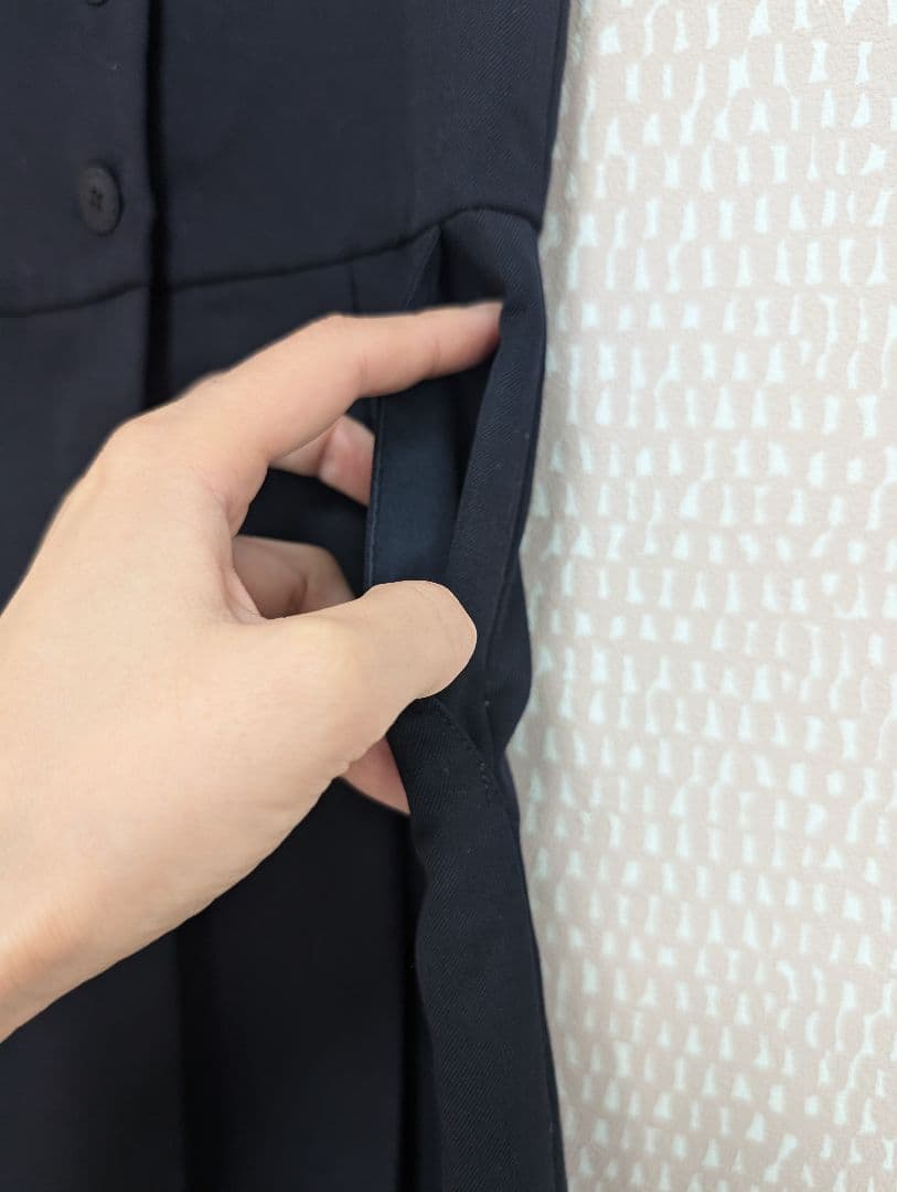 familiarファミリア　ワンピース&ジャケットセット　フォーマル　ネイビー