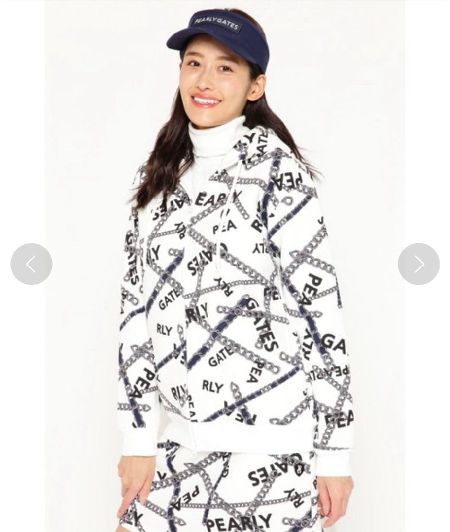 【定価63.800円】未使用PEARLYGATES セットアップパーカースカート