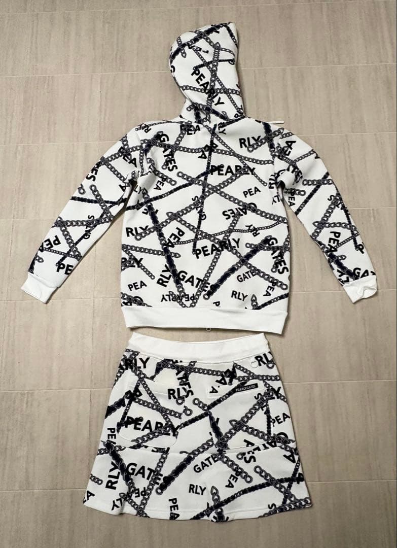 【定価63.800円】未使用PEARLYGATES セットアップパーカースカート