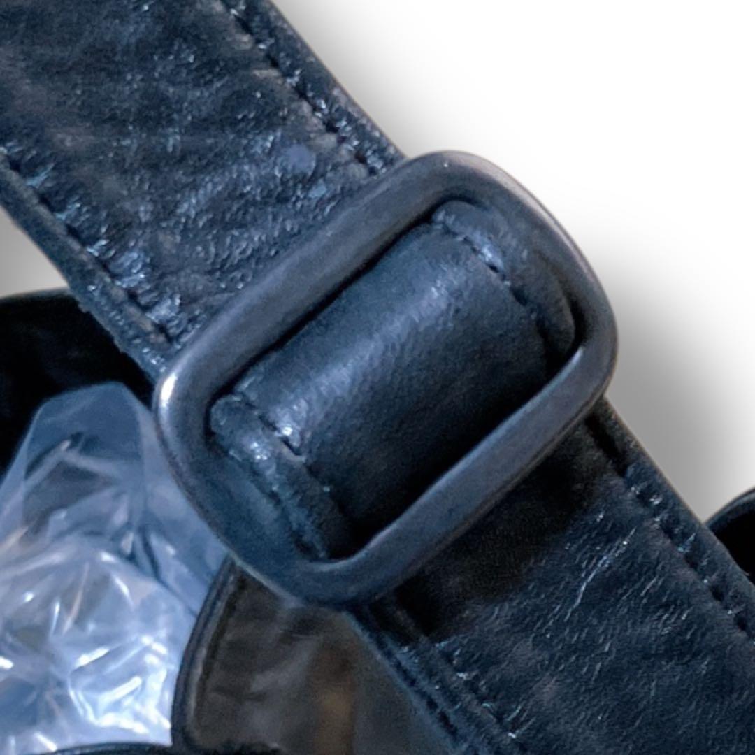 ポーター 吉田カバン 日本製 ポーチ付き ソフトレザーショルダーバッグ ブラック