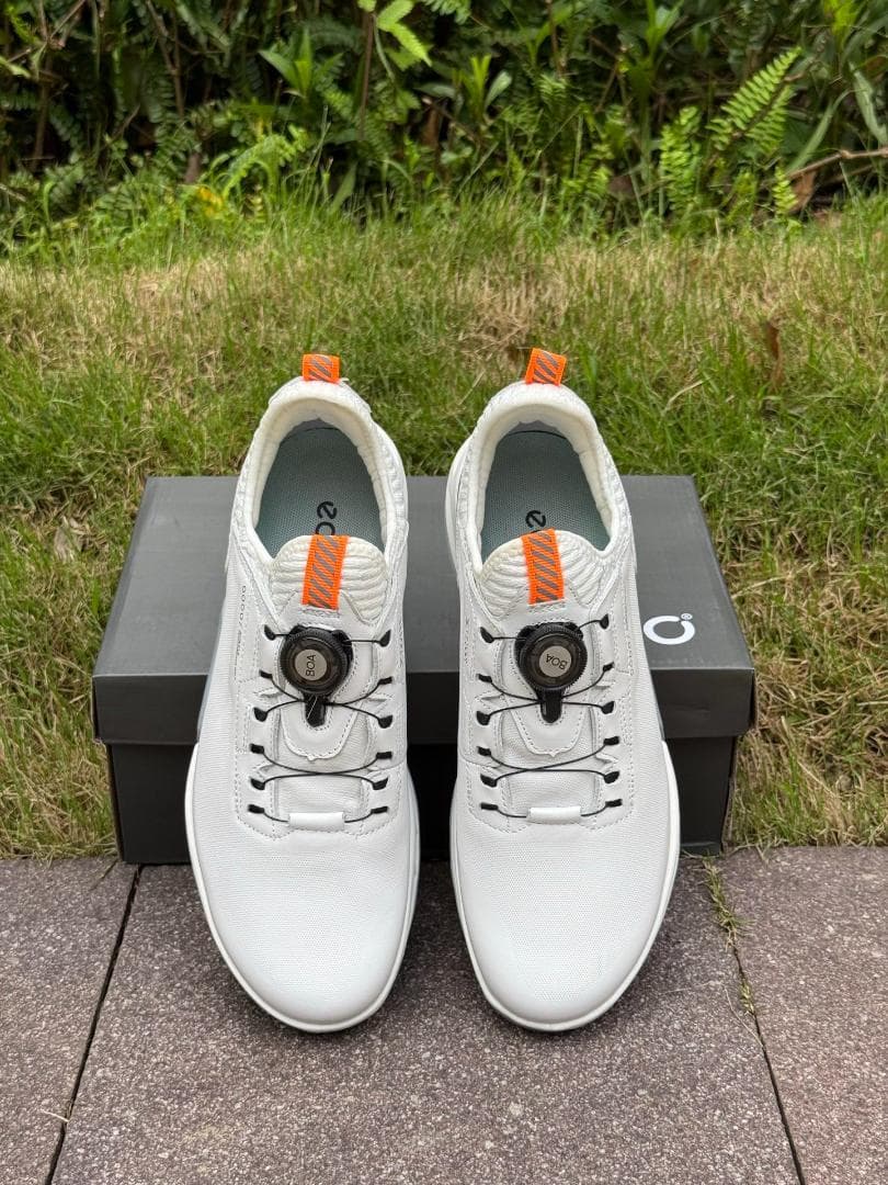 ECCO BIOM C4 BOA ゴルフシューズ ホワイト27cm