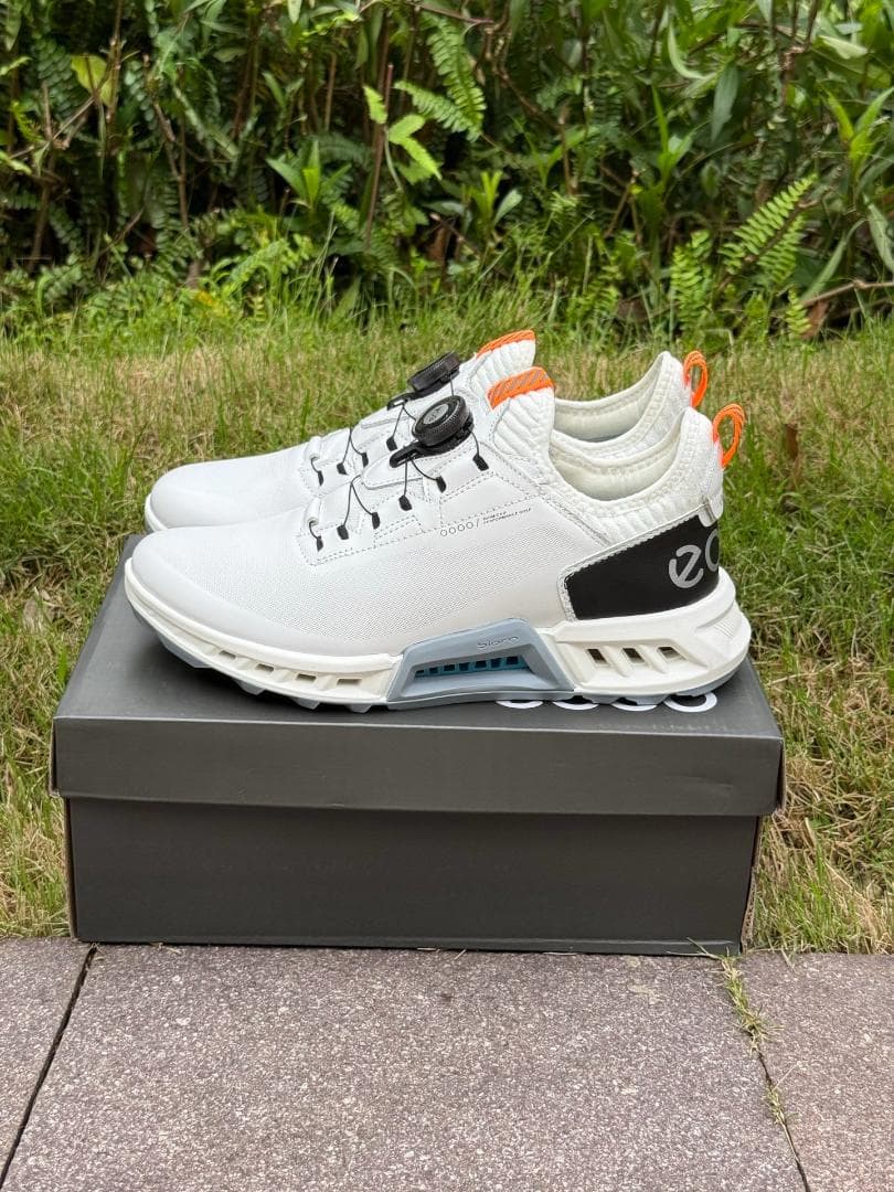 ECCO BIOM C4 BOA ゴルフシューズ ホワイト27cm