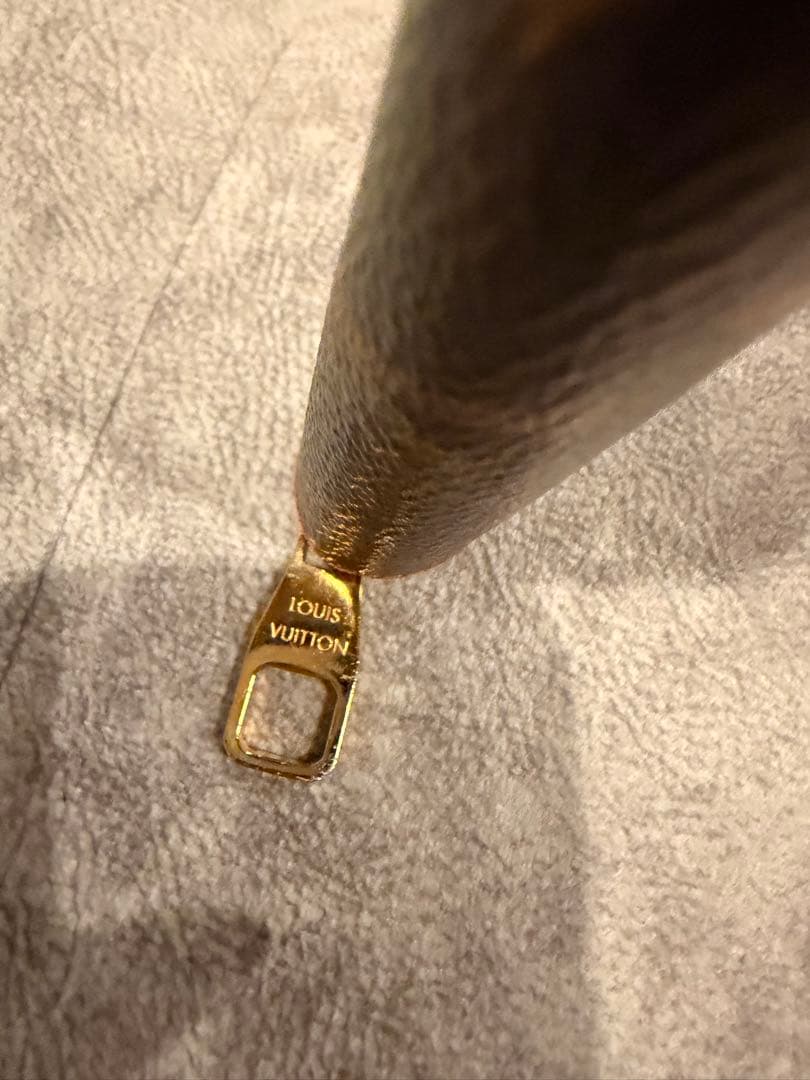 Louis Vuitton 長財布 ブラウン/レッド