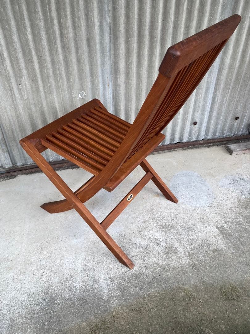 AVA 木製折りたたみチェア　椅子 フォールディングチェア テラスチェア