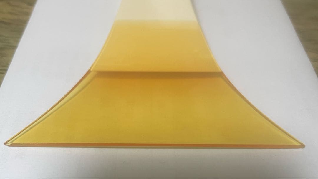 津軽三味線用 バチ ZORO 鼈甲調撥 べっ甲調 琥珀色　東亜楽器