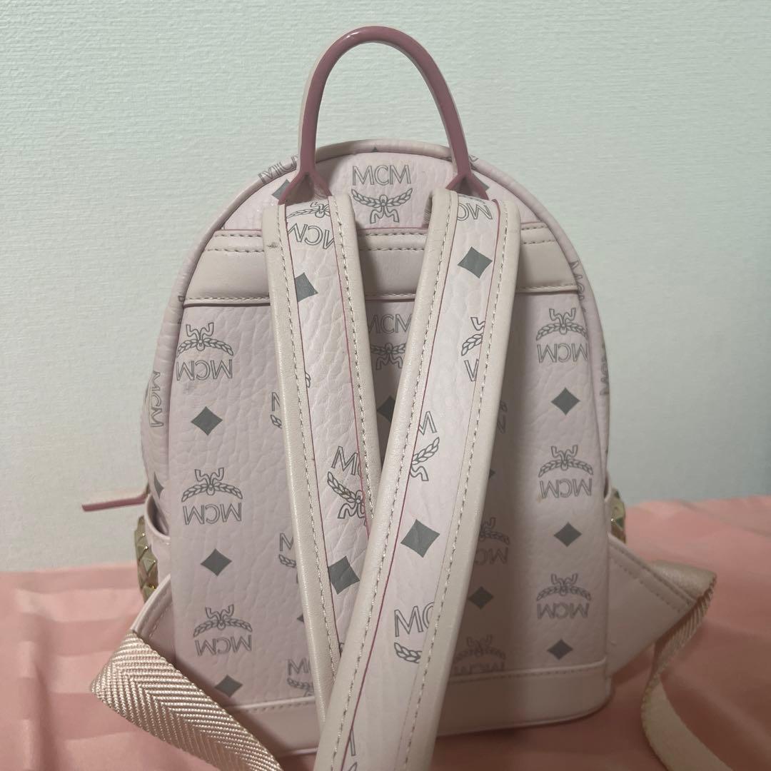 即購入OK MCM ピンク リュック・バックパック ミニサイズ