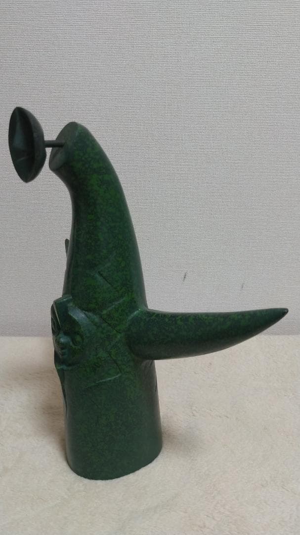 【希少！美品】日本万国博覧会　太陽の塔　オブジェ　台座付き