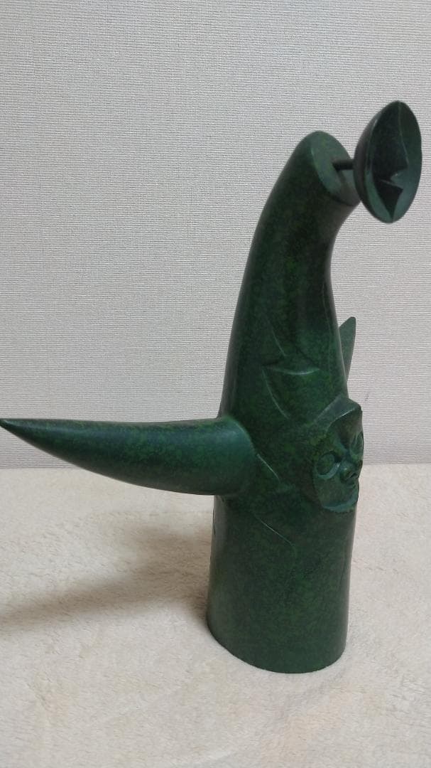 【希少！美品】日本万国博覧会　太陽の塔　オブジェ　台座付き