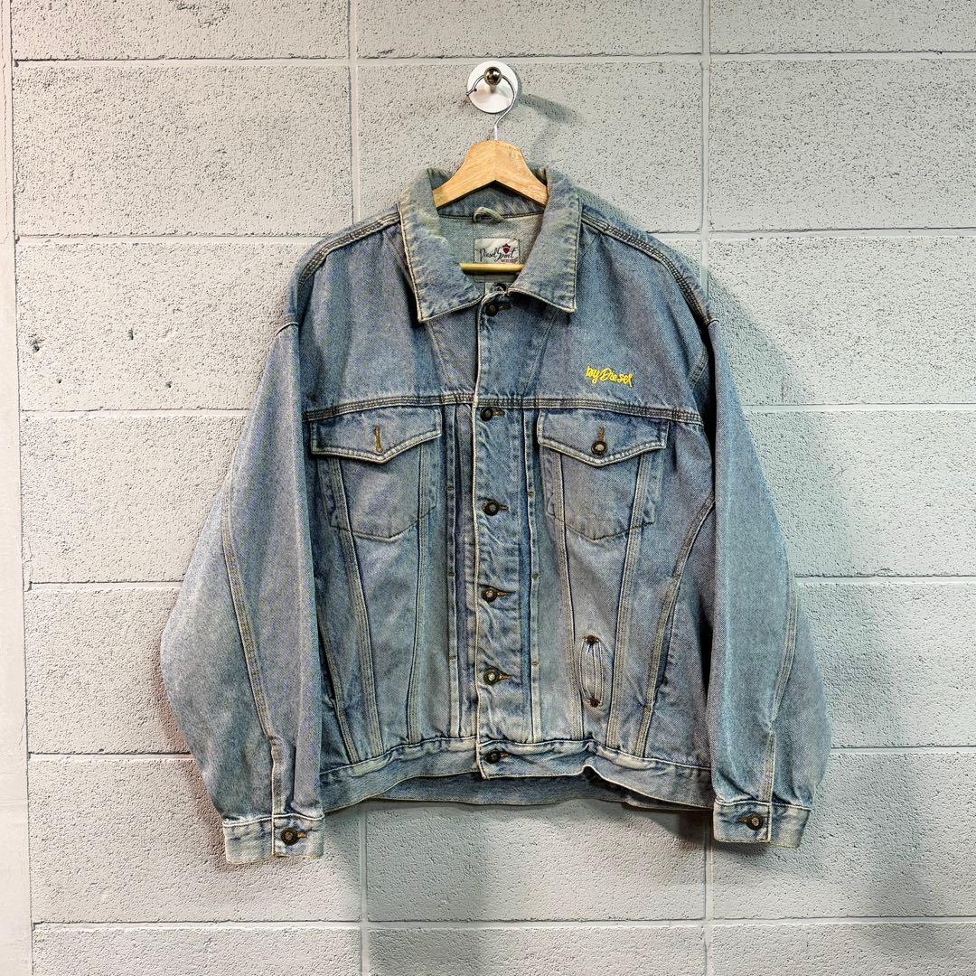 【DIESEL】 ディーゼル　デニムジャケット　ウォッシュドデニム　3rd