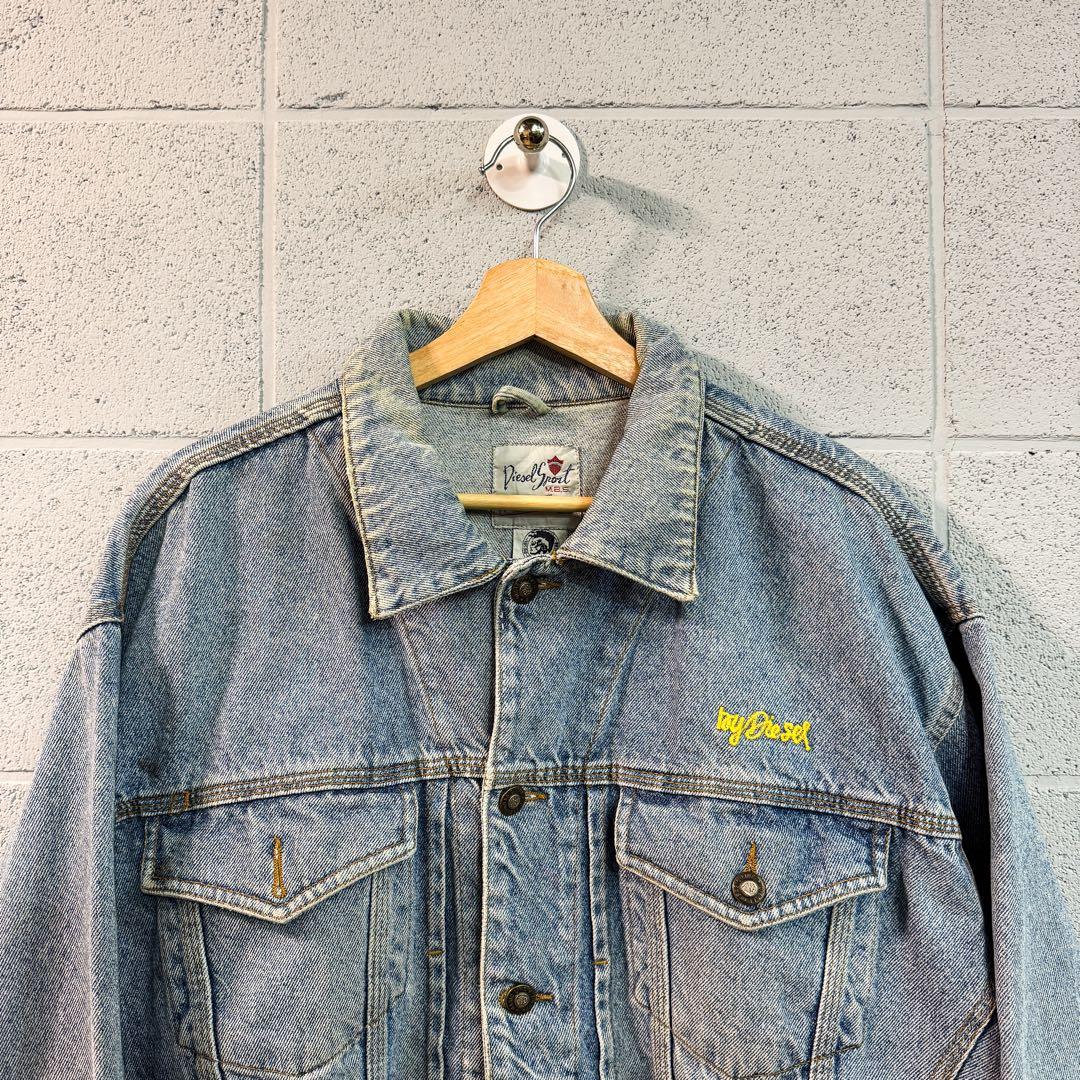 【DIESEL】 ディーゼル　デニムジャケット　ウォッシュドデニム　3rd