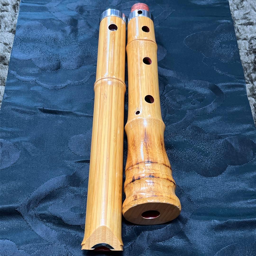 尺八 都山流 胡蝶 一尺八寸管 【音出し確認済み】