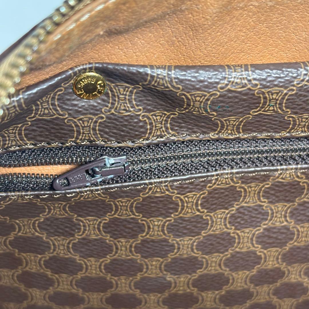 セリーヌ ハンドバッグ ミニボストン マカダム トリオンフ ヴィンテージ