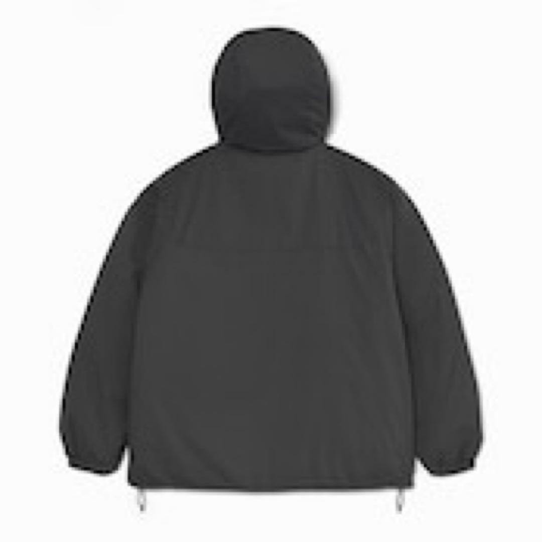 ジャケット・アウター ENNOY PADDED NYLON HOODIE GRAY M