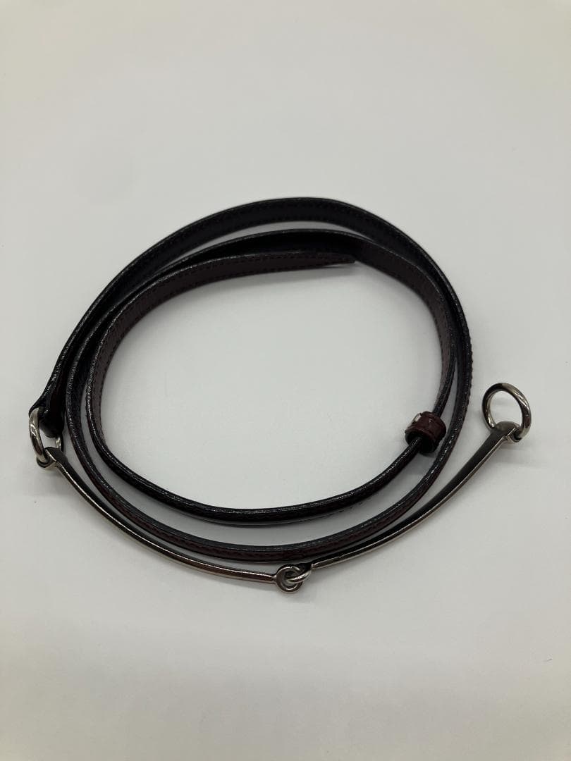 GUCCI 037 1476 1110 5 ホースビット レザー ベルト - メルカリ