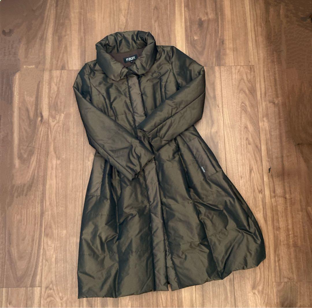 FOXEY 中綿　ロングコート　size40