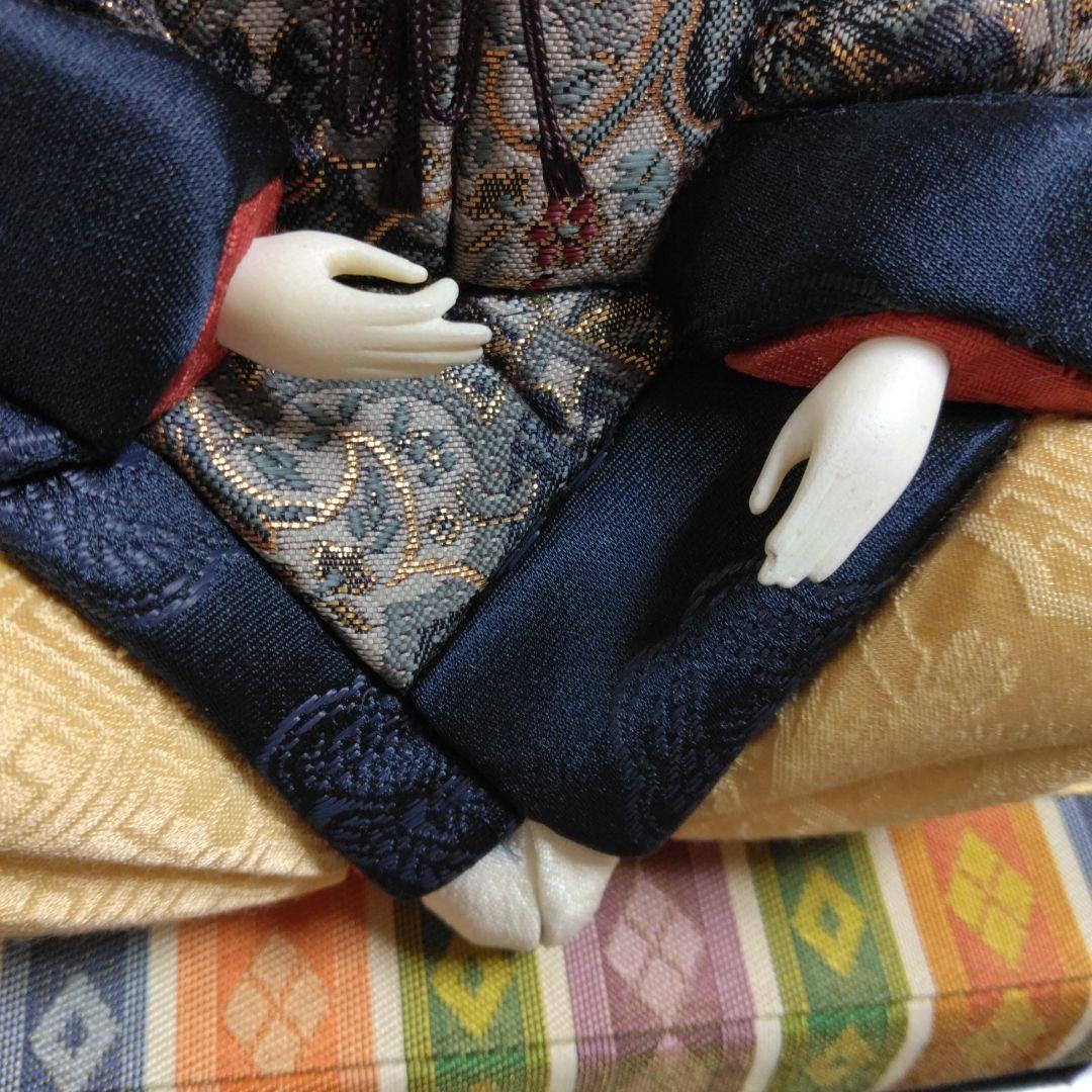 真多呂作 嘉陽雛 木目込み 雛人形