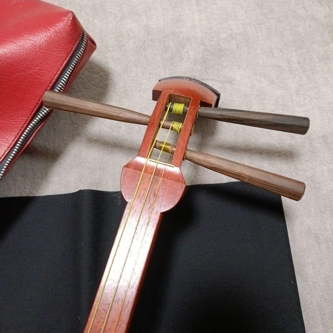 三味線 セット 三味線本体 バチ 小物ケース カバー