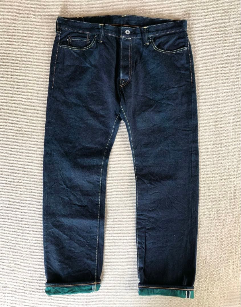 美品 TENRYO 天領デニム TDP005 デニムパンツ ジーンズ 赤耳 36 - メルカリ