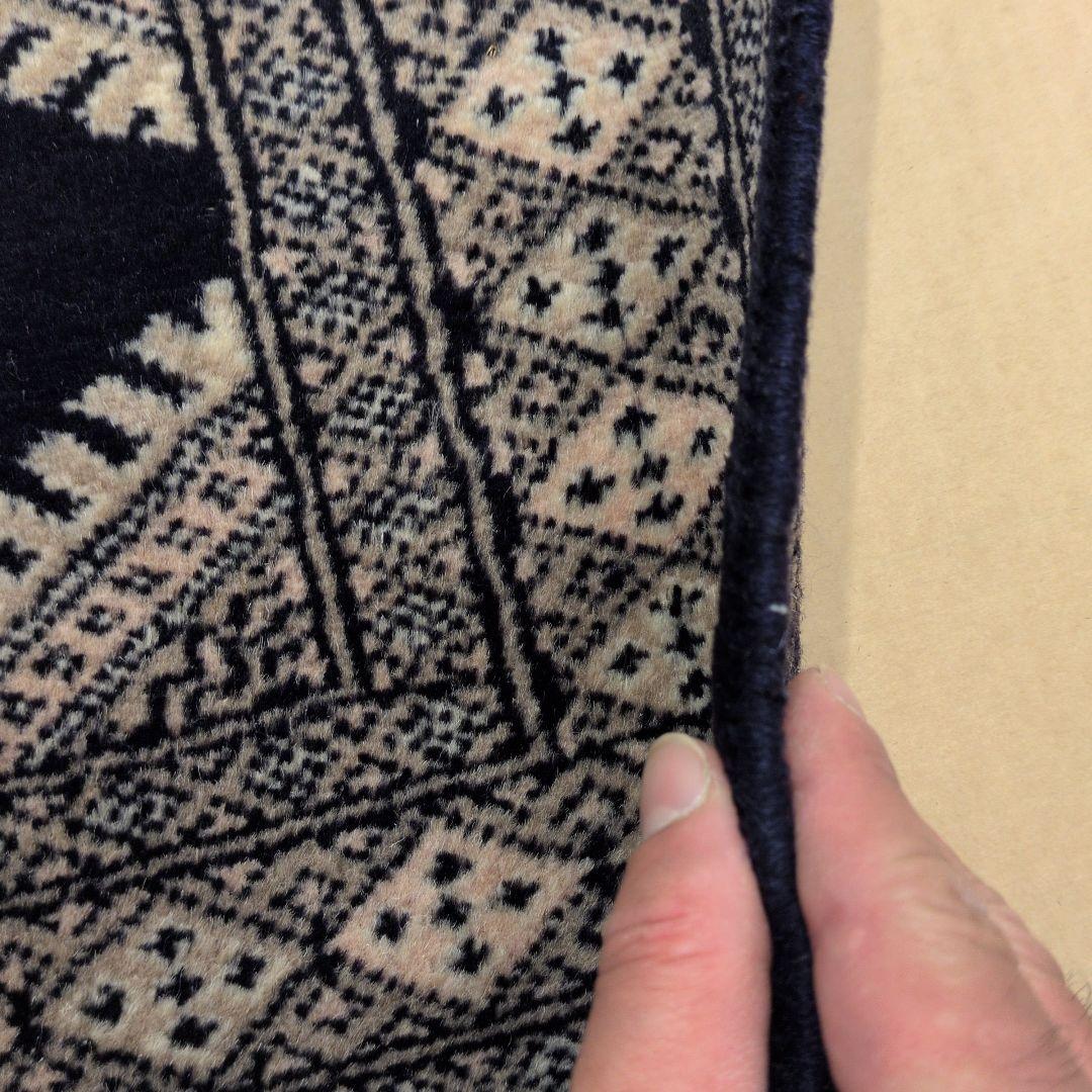 77x122cmパキスタン手織りマット(319)ギャッベ・ペルシャ・じゅうたん