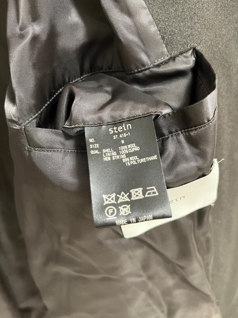 stein シュタイン Melton Zip Half Coat