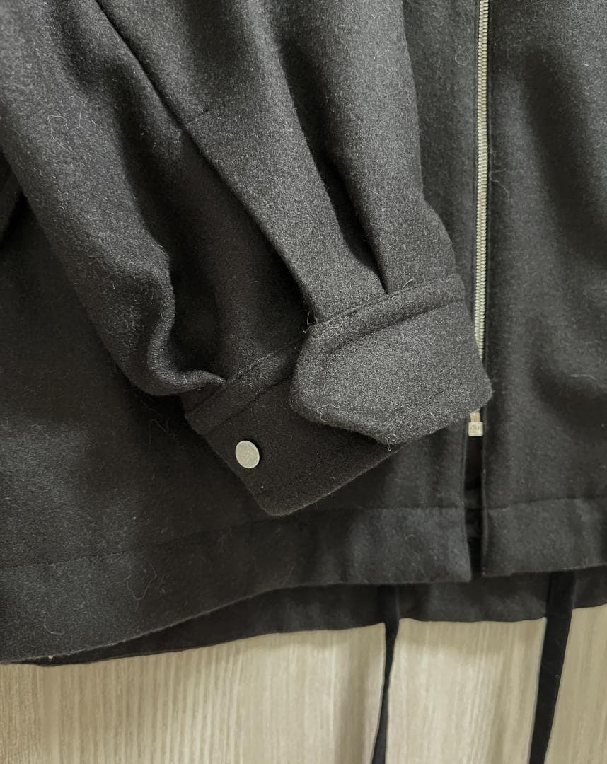 stein シュタイン Melton Zip Half Coat