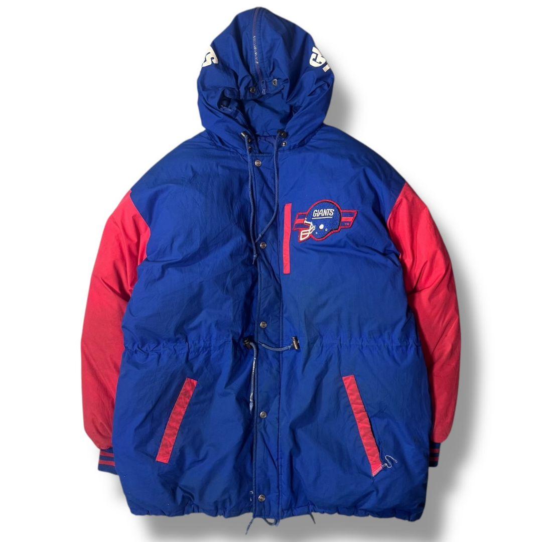 90s TEAM NFL GIANTS ジャイアンツ ダウンジャケット 古着 - メルカリ