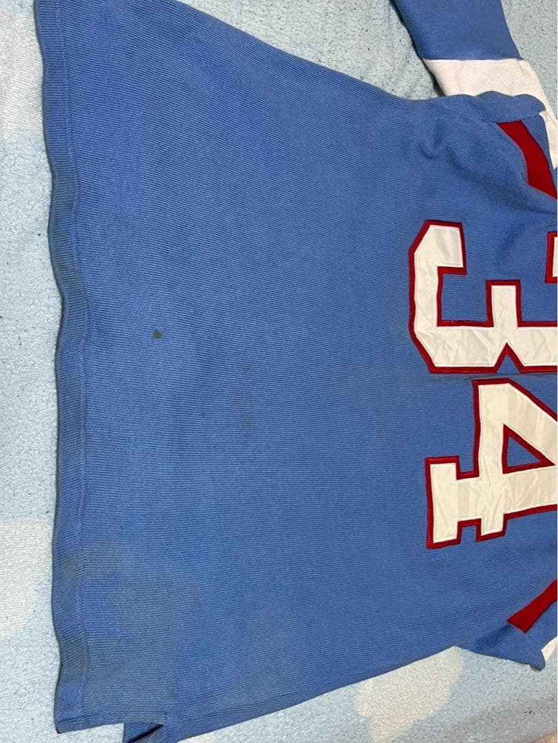 NFL CAMPBELL 34 フットボールロンT ブルー