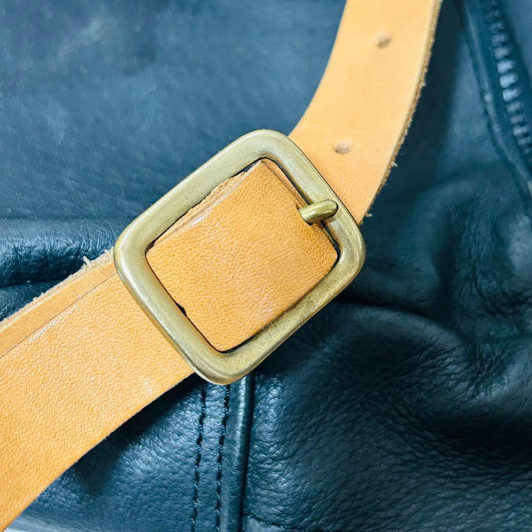 ［希少品］NIZYŪ KANŌ リュック バッグパック レザー BLACK