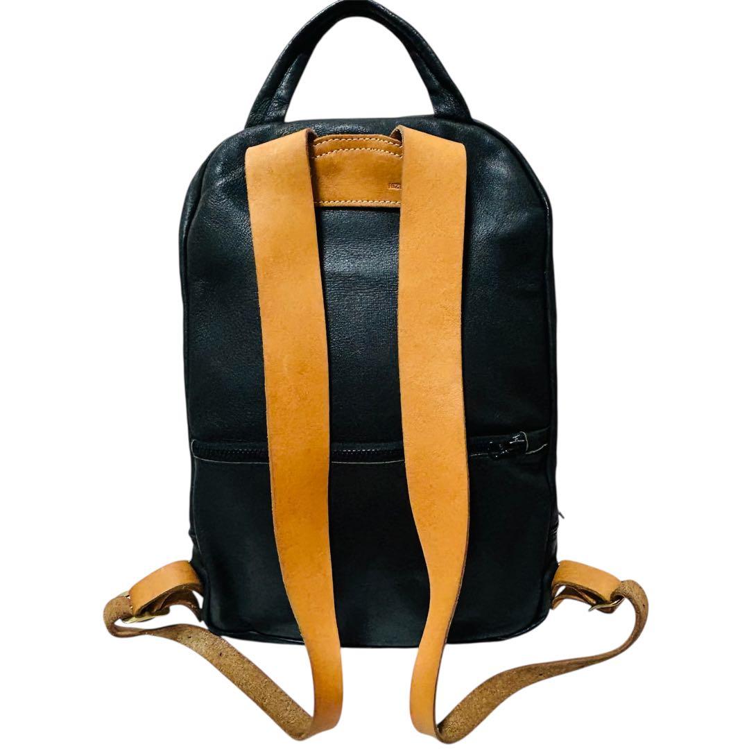 ［希少品］NIZYŪ KANŌ リュック バッグパック レザー BLACK