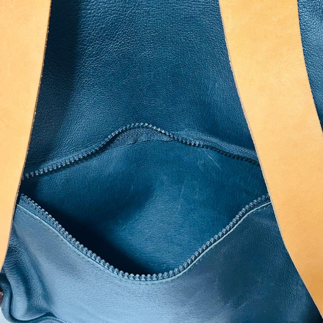［希少品］NIZYŪ KANŌ リュック バッグパック レザー BLACK
