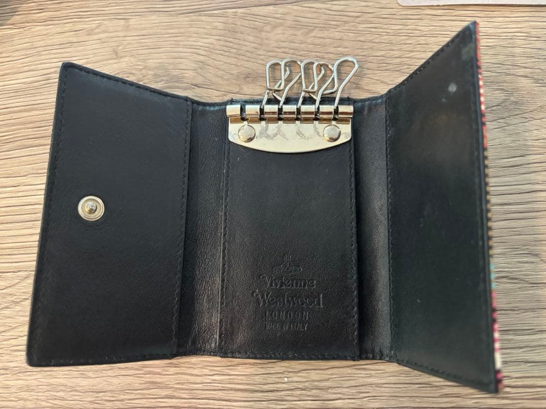 Vivienne Westwood チェック柄キーケース - メルカリ