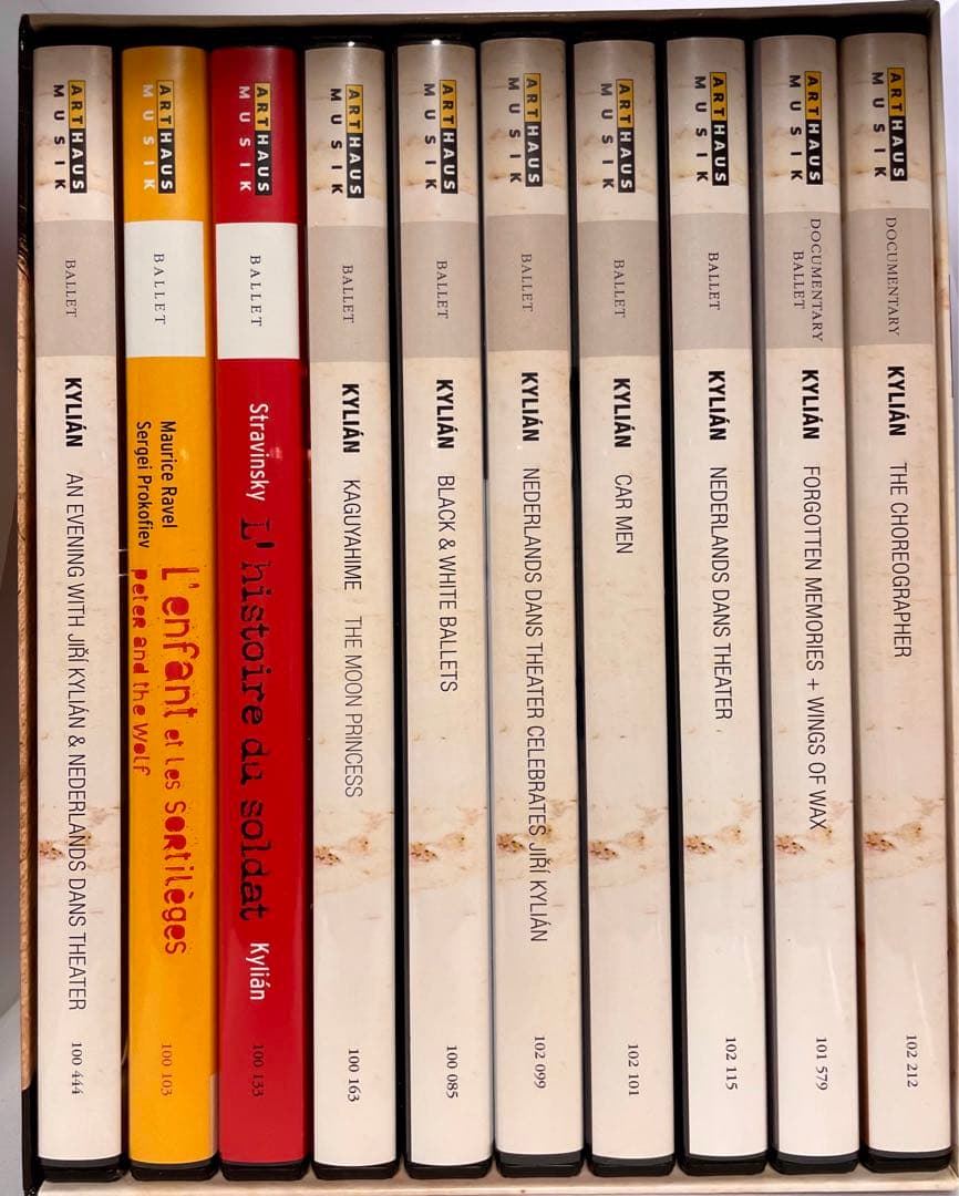 【美品】 イリキリアン（Jiri Kylian）エディション ダンスDVD10枚