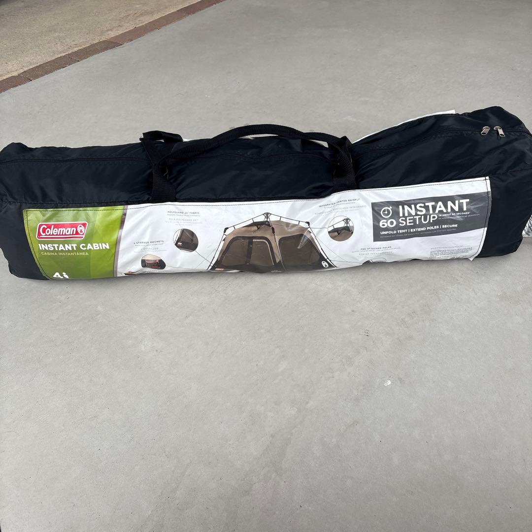 コールマン　インスタントテント　4人用