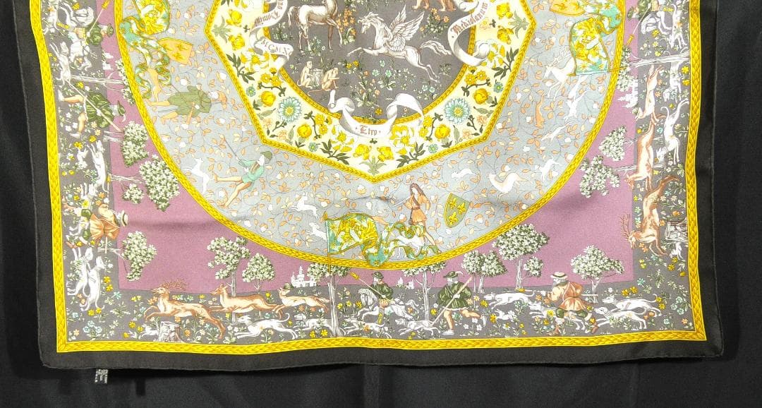 ETRO エトロ　大判シルクスカーフ　 D474