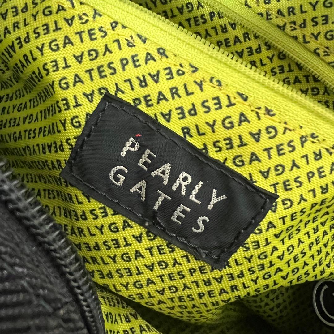 PEARLY GATES パーリーゲイツ　カートバッグ　2段ロゴ　ゴルフ　ハンド