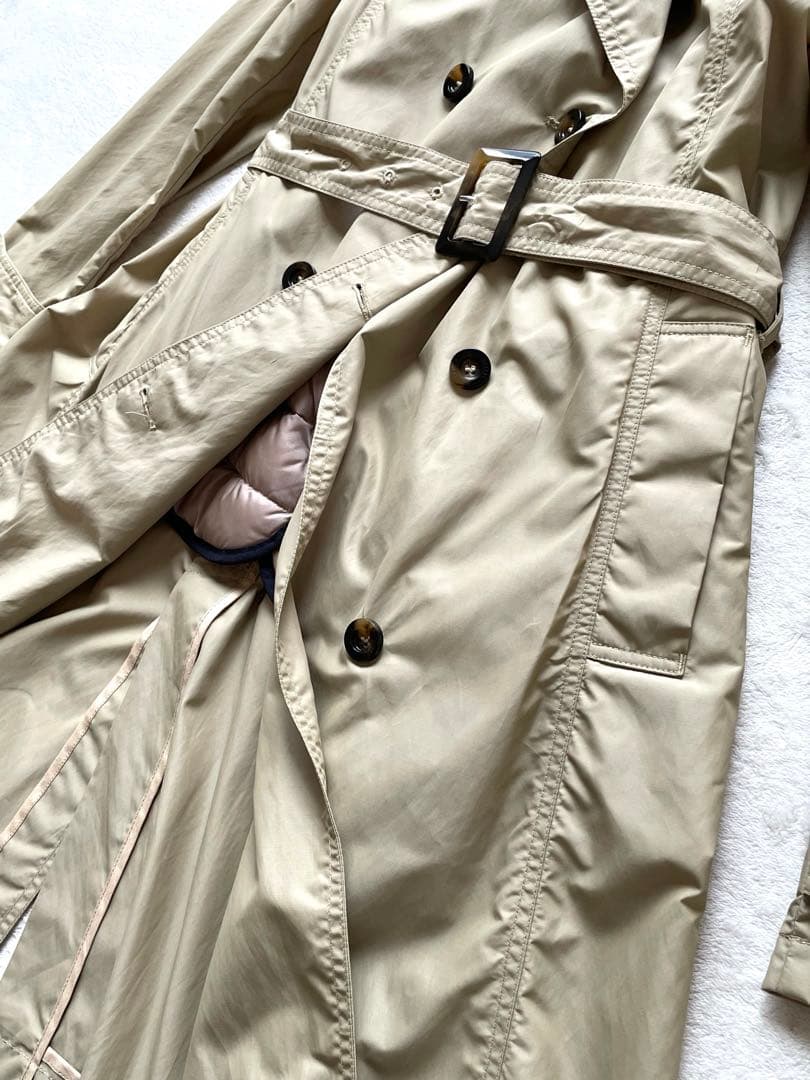 タトラス　ダブルブレスト トレンチコート　ライナー　3way ベージュ　M