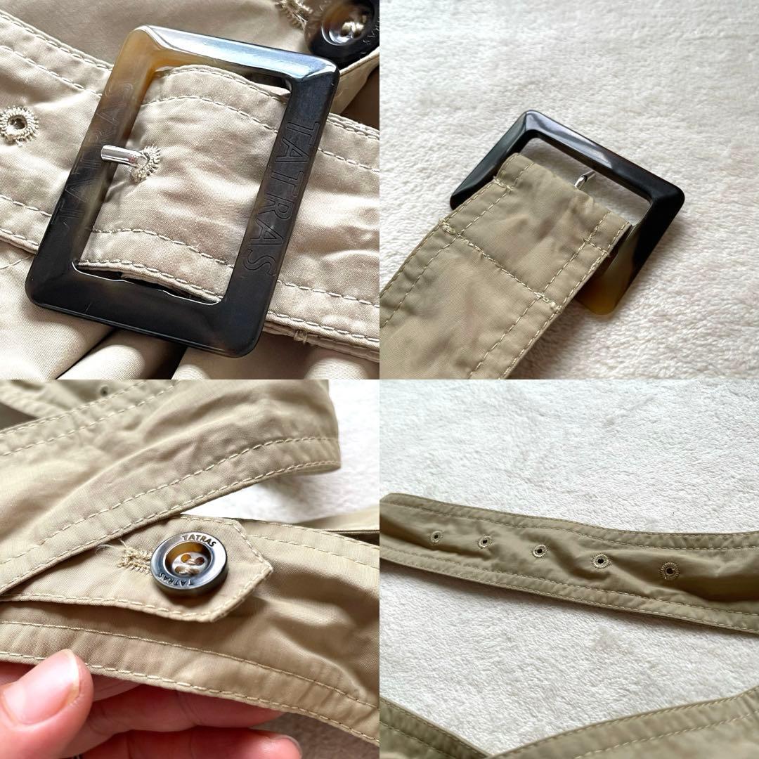 タトラス　ダブルブレスト トレンチコート　ライナー　3way ベージュ　M