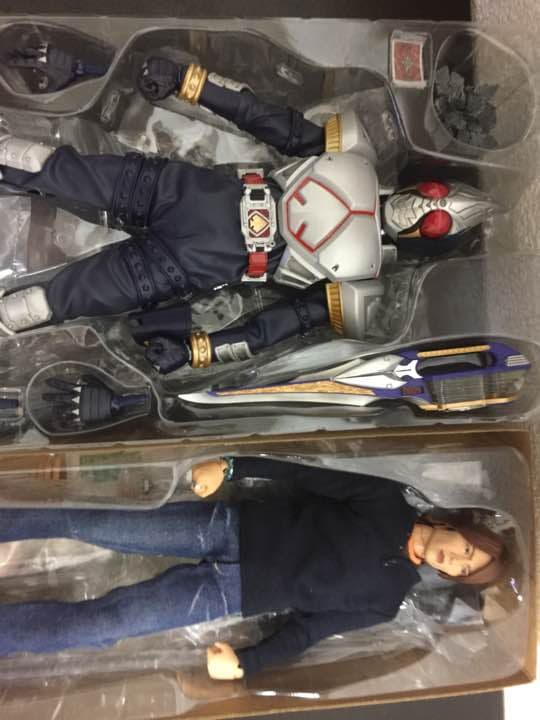 難有 取扱注意】稀少品RAH「剣崎 一真」&「仮面ライダーブレイド」