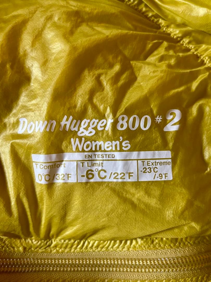 mont-bell◆シュラフ ダウンハガー800 Women’s #2 寝袋