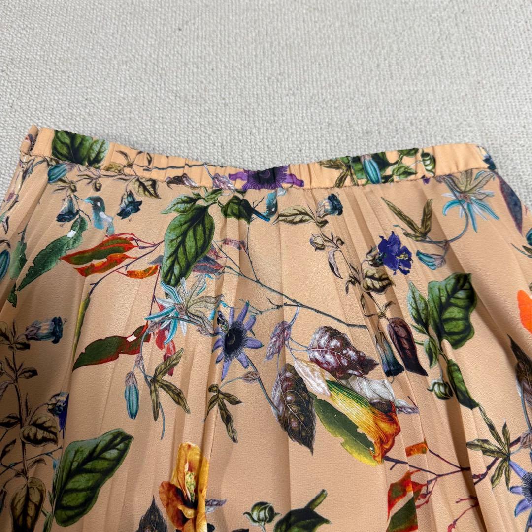 大草直子さん　AMARCオリジナル　プリントプリーツスカート