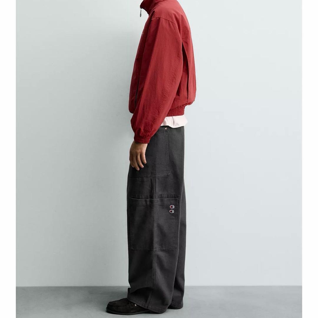 CHAMPION ® X ZARA ドローストリング カーゴ　デニム